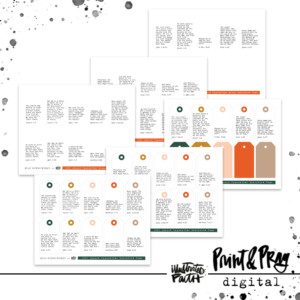 Advent 2021 Typewriter Scripture Tags