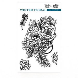 Winter Florals Stamp