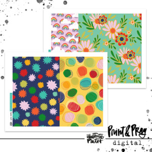 Bold Strokes Patterned Paper Bundle