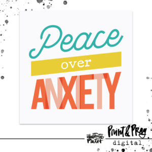 Peace Over Anxiety Devotional Kit