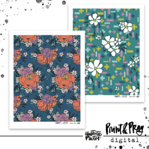 More or Less Patterned Paper Bundle
