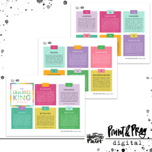 The Crucified King Card Set