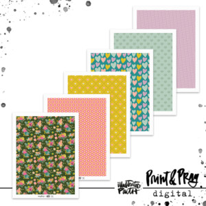 Heart to Heart Patterned Paper Bundle