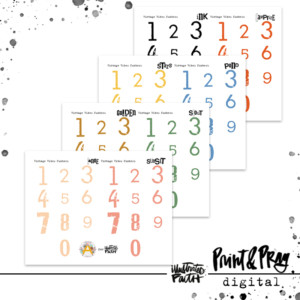 Vintage Vibes Numbers: Truth Camp