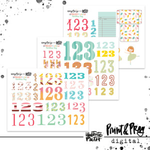 Project Gr8tful Numbers: August