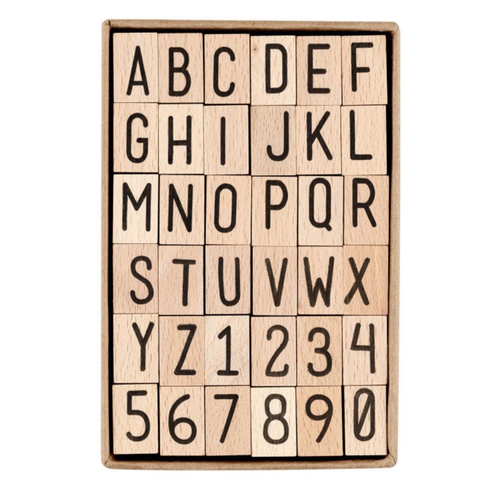 ali edwards wooden alpha 2