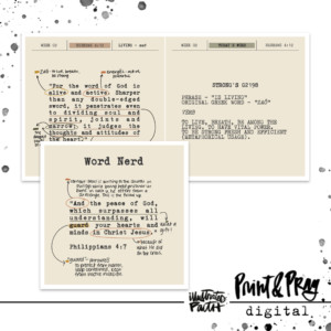 Word Nerd 2022 Devotional Cards (Digital Download)