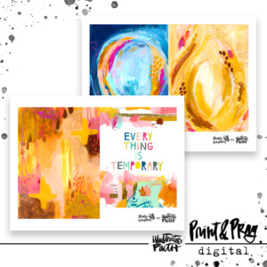 Love Lives Here Abstracts Patterned Paper Bundle