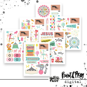 Step Right Up Ephemera (digital)