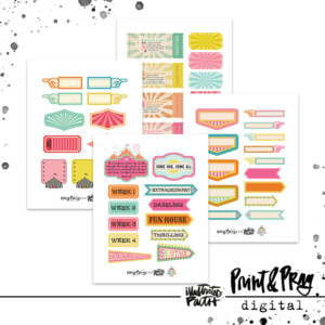 Step Right Up Tickets & Labels