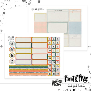 Gratitude Layers Cards & Labels