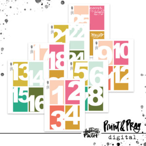 Merry & Bright Numbers