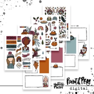 BUJO Beloved Writing Plan Ephemera (Fall)