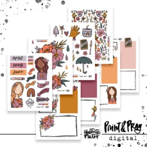 BUJO Beloved Writing Plan Ephemera (Spring)