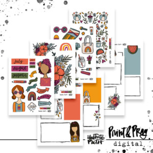 BUJO Beloved Writing Plan Ephemera (Summer)