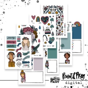 BUJO Beloved Writing Plan Ephemera (Winter)