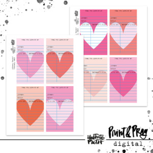 Library Cards- February 2023 Colors