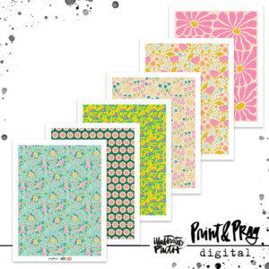 Camp Living Hope Floral Patterned Paper Bundle