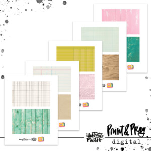 Camp 4x6 Cards- Textures