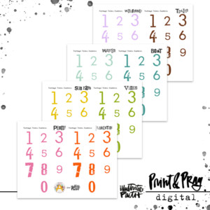 Vintage Vibes Numbers: Camp Hope