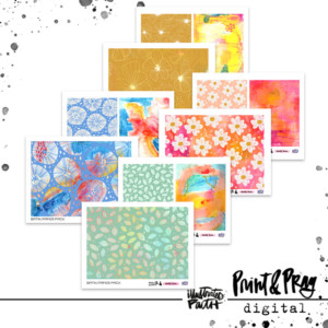 Batik Patterned Paper Bundle