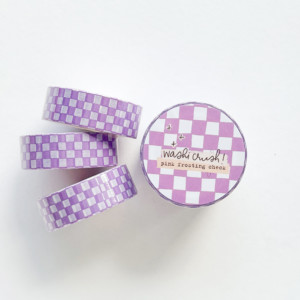 Washi | Pink Frosting Check