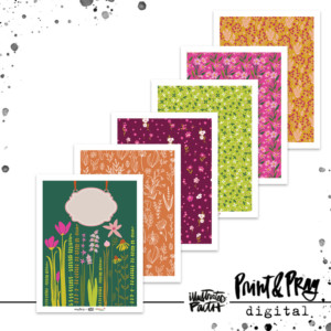 Wildflower Lane Patterned Paper Bundle #2