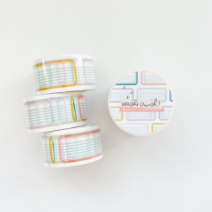Wide Washi | Kelly's Labels