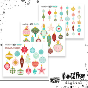 Snow Pine Lodge Ornaments