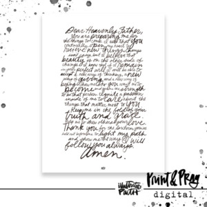 Dear Father Art Print