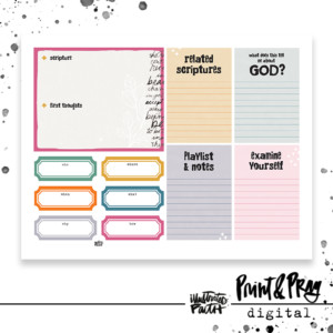 Preparing Hearts Scripture Dissection Sheet