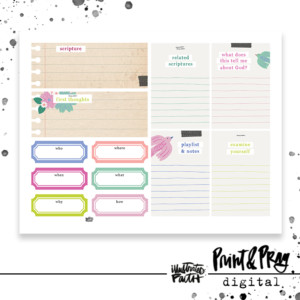 Proverbs 31 Scripture Dissection Sheet