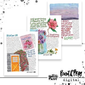 Sketchbook Scriptures: Psalm 19