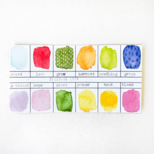 Paint Swatch Card | Fruitful Life