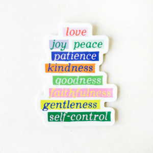 Vinyl Sticker | Fruit Of The Spirit