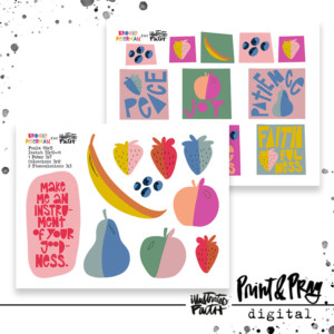 Color-Block Fruit of the Spirit