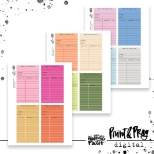 Library Cards- June 2024 Colors