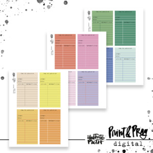 Library Cards- May 2024 Colors