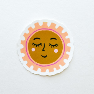 Vinyl Sticker | Sun