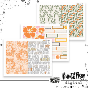 All-Powerful God Patterned Paper Bundle