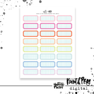 Summer in the Psalms Rainbow Labels