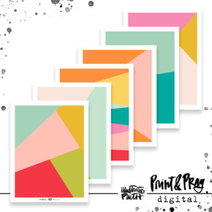 State Fair Geometric Patterned Paper Bundle