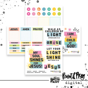 Boldly Shine for Jesus