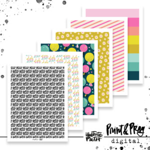 IF Birthday Patterned Paper Bundle