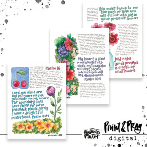 Sketchbook Scriptures: Psalm 16