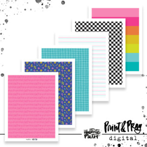 Word Nerd 2024 Patterned Paper Bundle