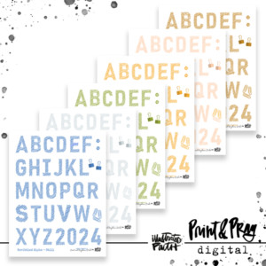 Scribbled Alphas- Still