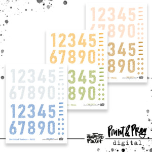 Scribbled Numbers- Still