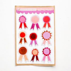4x6 Sticker Sheet | Ribbons From Mary