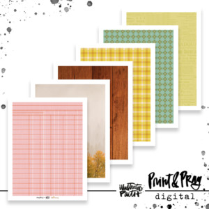 Fall Details Patterned Paper Bundle